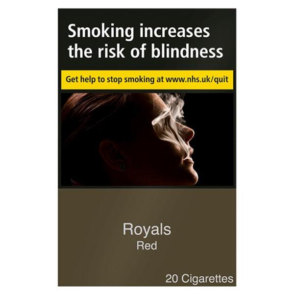 Royals Red King Size Cigarettes - Cheapasmokes.com