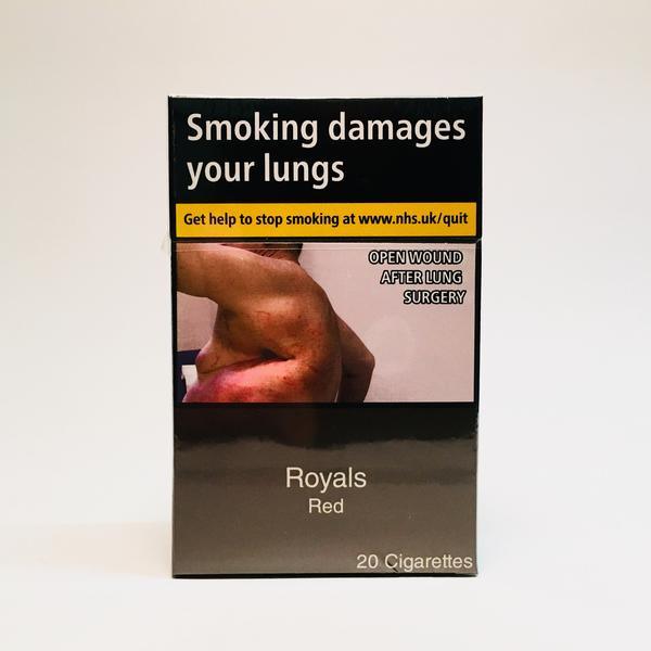 Royals Red King Size Cigarettes - Cheapasmokes.com