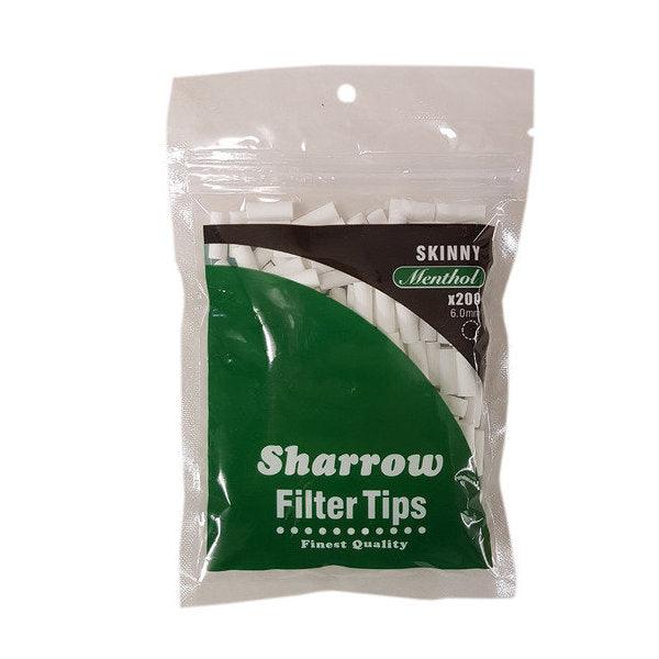Sharrow Skinny Menthol Filter Tips - Cheapasmokes.com