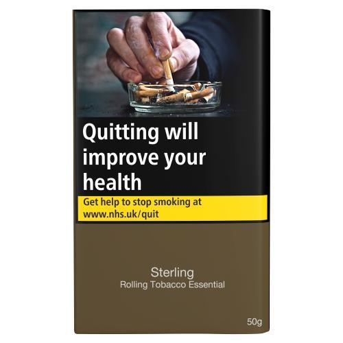 Sterling Rolling Tobacco Essential 50gm - Cheapasmokes.com