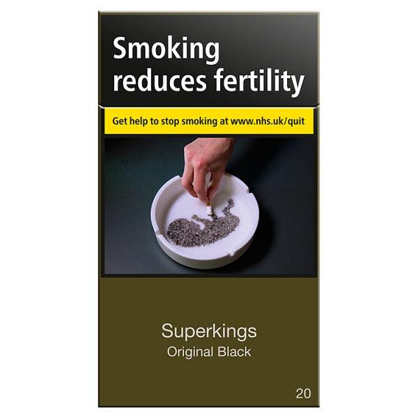 Superkings Original Black 100's Multipack - Cheapasmokes.com