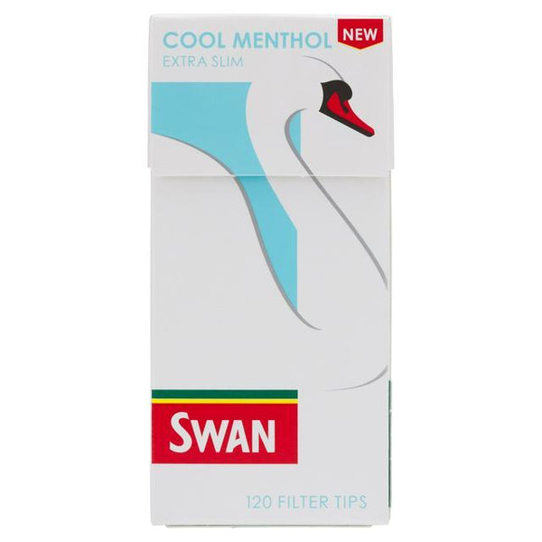 Swan *Cool Menthol* Extra Slim Tips - Cheapasmokes.com