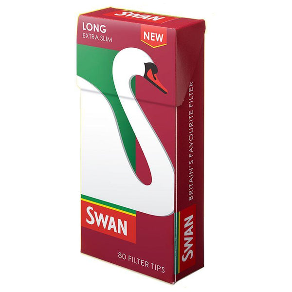 Swan Extra Slim LONG Filter Tips - Cheapasmokes.com