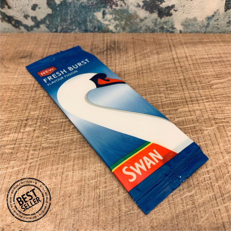 Cartes aromatisées Swan menthol x25