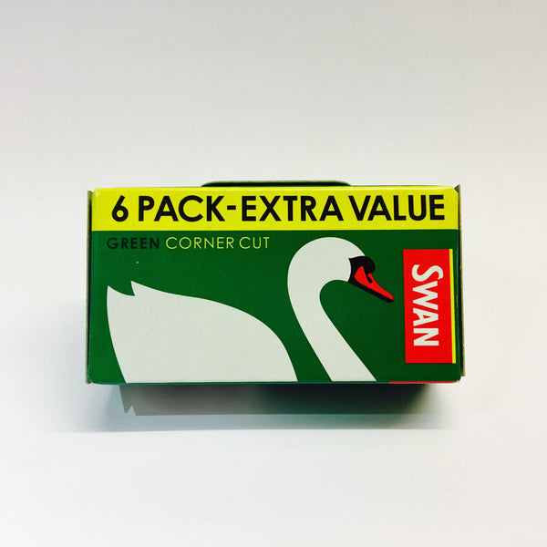 Swan Green Rolling Papers 6 Pack - Cheapasmokes.com