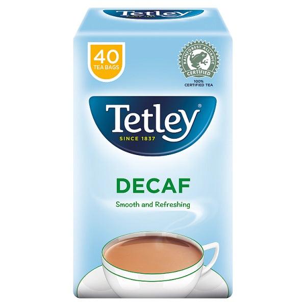 Tetley Original Decaf Tea Bags x40 - Cheapasmokes.com