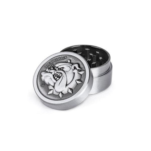 The Bulldog 2 Part Metal Grinder - Cheapasmokes.com