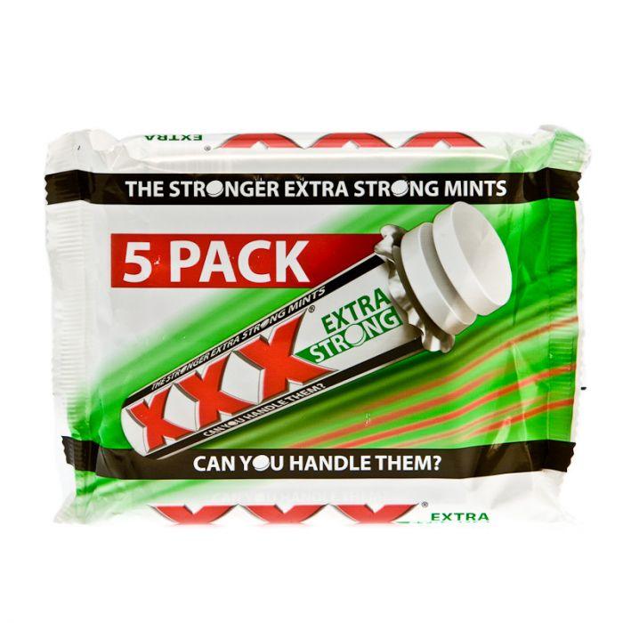 Trebor Extra Strong Peppermint Mints 4 Pack - Cheapasmokes.com