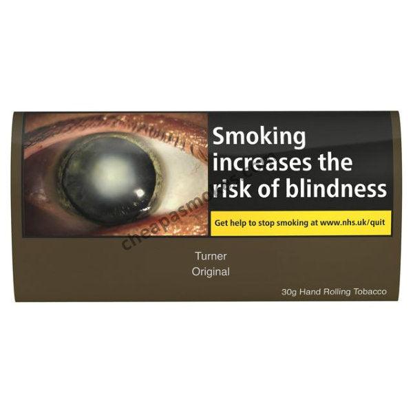 Turner Original Tobacco Hand Rolling 30gm - Cheapasmokes.com