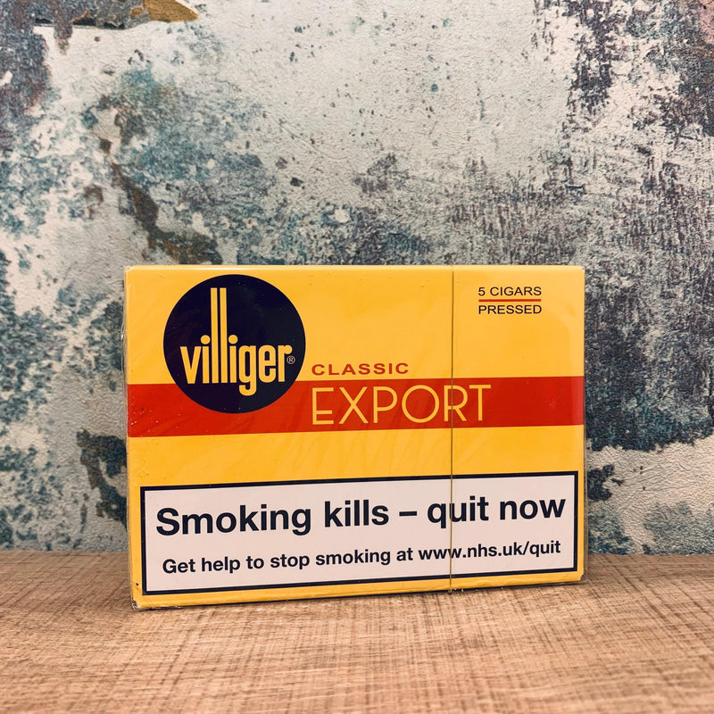 Villiger Export Pressed Cigar 5's - Cheapasmokes.com