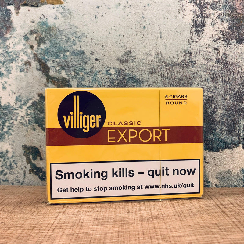 Villiger Export Round Cigar 5's - Cheapasmokes.com