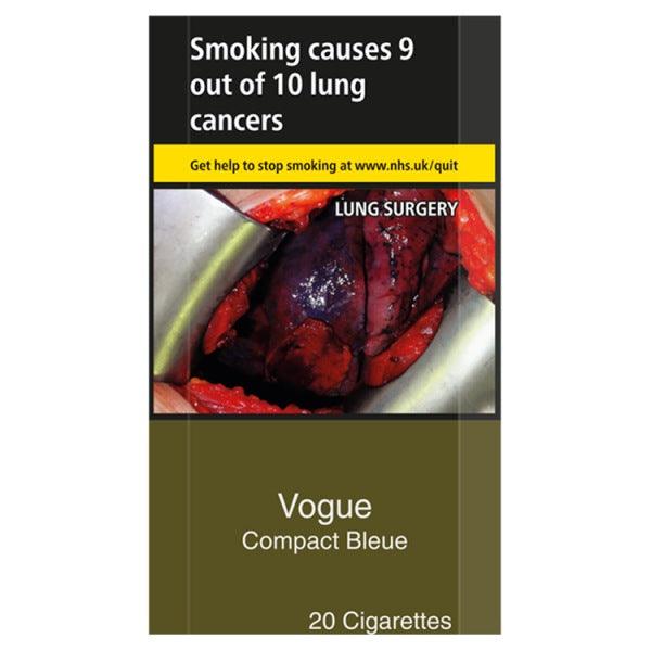 Vogue Compact Bleue Cigarettes - Cheapasmokes.com