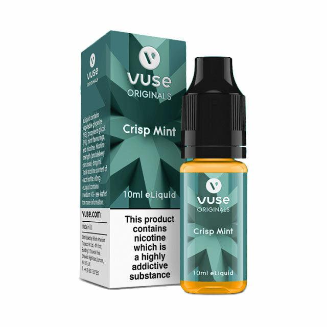 Vuse Crisp Mint E-Liquid - Cheapasmokes.com