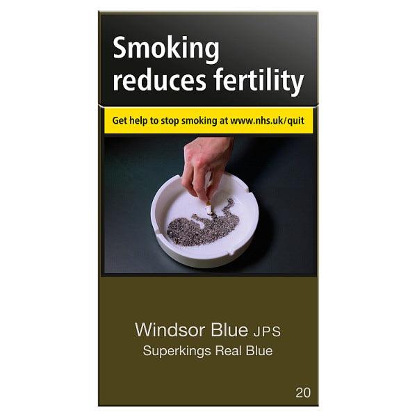 Windsor Blue Superking Real Blue Cigarettes - Cheapasmokes.com