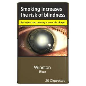 Winston Blue King Size Cigarettes - Cheapasmokes.com