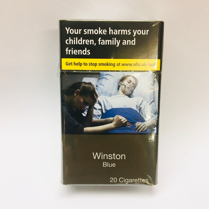 Winston Blue King Size Cigarettes - Cheapasmokes.com