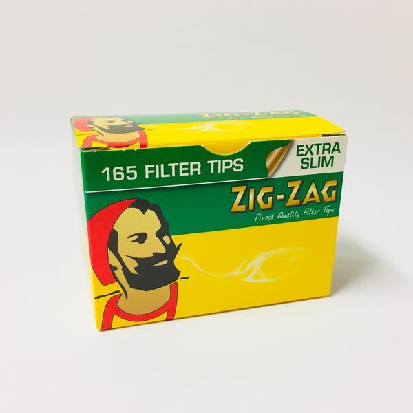 Zig Zag Extra Slim Filter Tips Box of 165 - Cheapasmokes.com