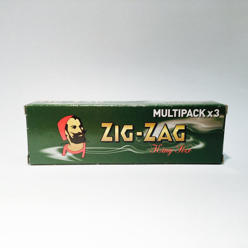Zig Zag King Size Green Multipack - Cheapasmokes.com
