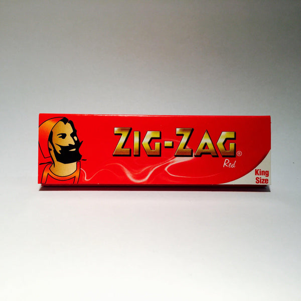 Zig Zag King Size Red Paper - Cheapasmokes.com