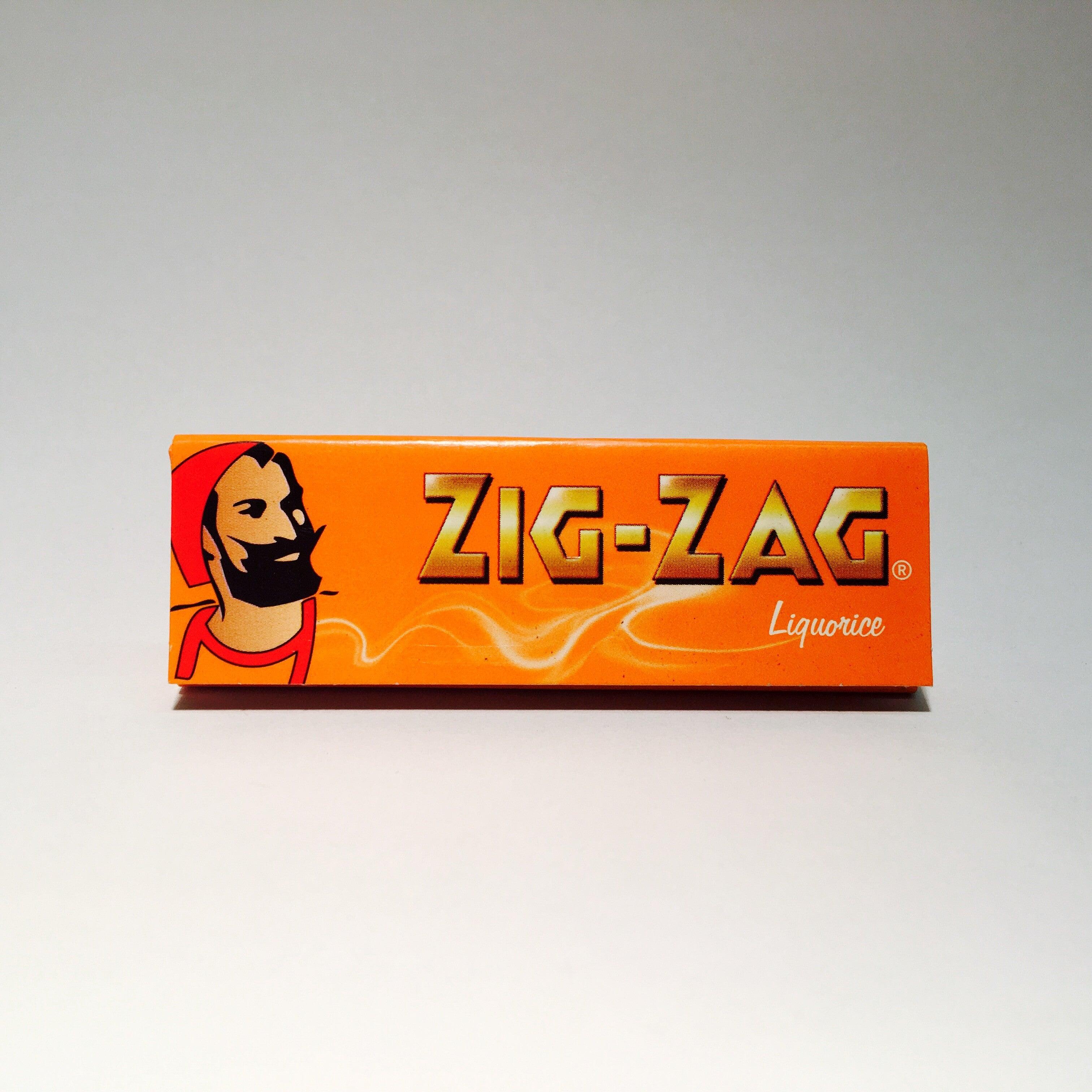 Zig Zag Regular Liquorice Paper