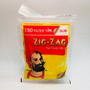 Zig Zag Slim Filters 150 Bag - Cheapasmokes.com