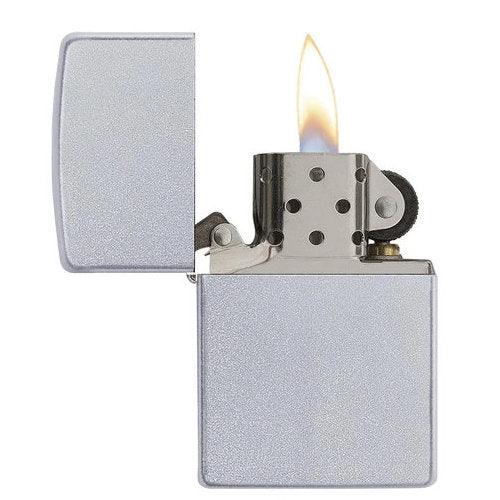 Zippo Classic Satin Chrome 205 - Cheapasmokes.com