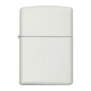 Zippo Classic White Matte Logo 214 - Cheapasmokes.com
