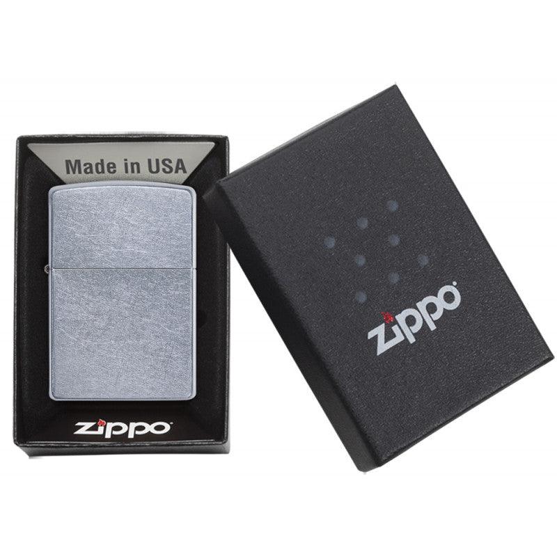 Zippo Regular Street Chrome 207 - Cheapasmokes.com